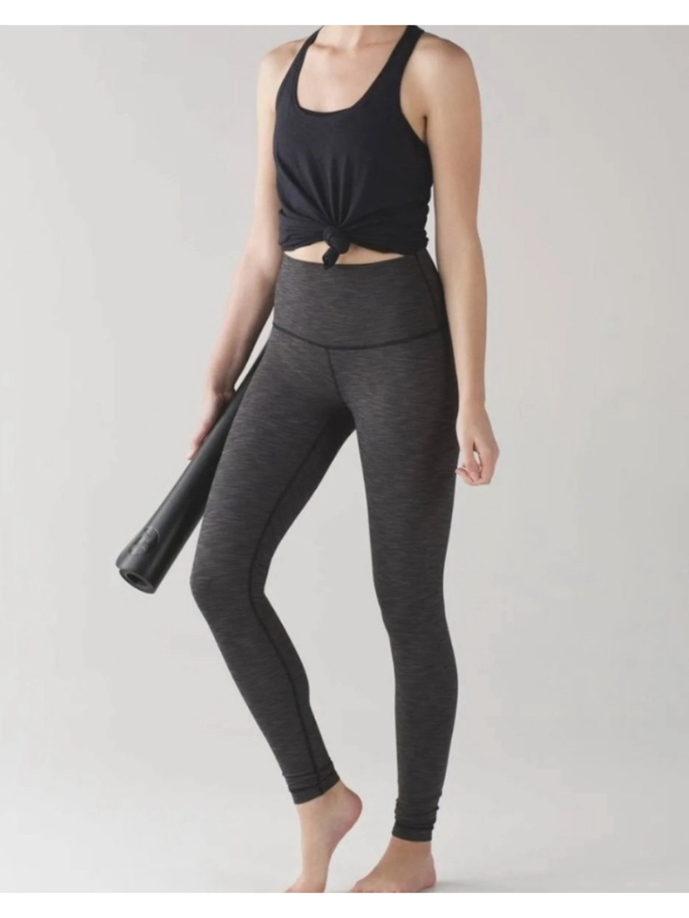 Lululemon Wunder Under High-Rise Tights - Heather Black